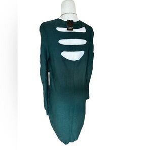 Torrid Forest Green Cutout Sweater Dress